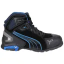 Puma Mens Safety Rio Mid Safety Boots - Black, Size 12