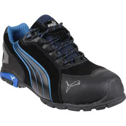 Puma Mens Safety Rio Low Safety Boots - Black, Size 7