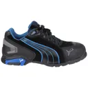 Puma Mens Safety Rio Low Safety Boots - Black, Size 10