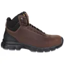 Puma Mens Safety Condor Mid Safety Boots - Brown, Size 11