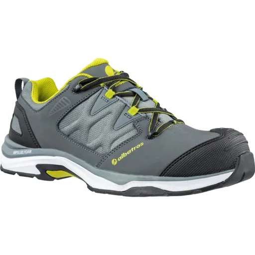 Albatros Ultratrail Low Lace Up Safety Shoe - Grey, Size 5