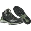 Albatros Mens Ultratrail Olive Ctx Mid Safety Boots - Black / Olive, Size 10