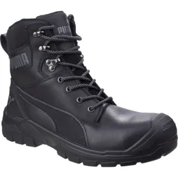 Puma Mens Safety Conquest High Safety Boots - Black, Size 8