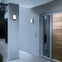 RZB HB 107 LED outdoor wall light square, frontal