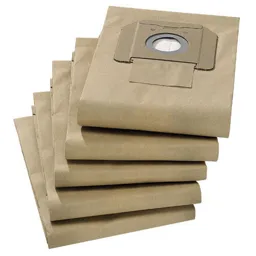 Karcher M Class Fleece Filter Dust Bags for NT 35/1 Vacuum Cleaners - Pack of 5