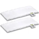Karcher Small Floor Tool Microfibre Cloth for SC EASYFIX Steam Cleaners - Pack of 2
