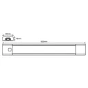 LEDVANCE Linear Slim RGBW under-cabinet light 50cm