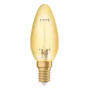 OSRAM LED candle E14 4W Vintage 824 gold