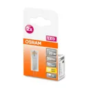 OSRAM bi-pin LED bulb G4 1.8 W 2,700K clear 2-pack
