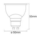 LEDVANCE SMART+ WiFi GU10 reflector 4,9W 45° RGBW