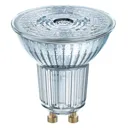 LED reflector bulb GU10 4.3W, cool white, set of 3
