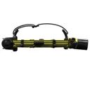 LED Lenser EXH8R Rechargeable ATEX and IECEx LED Head Torch - Black & Yellow