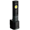 LED Lenser iW7R Rechargeable LED Inspection Lamp and Torch - Black