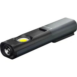 LED Lenser iW7R Rechargeable LED Inspection Lamp and Torch - Black