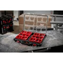 Milwaukee Packout 10 Compartment Slim Organiser Case