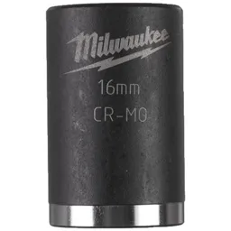 Milwaukee 3/8" Drive Shockwave Impact Duty Socket - 3/8", 13mm