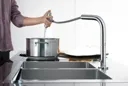 hansgrohe C71 Select Stainless Steel Kitchen Sink - 1 Bowl with Tap C71-F660-08