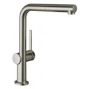 hansgrohe Talis M54 Pull Out Kitchen Tap 270 with sBox Stainless Steel - 72809800