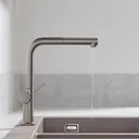 hansgrohe Talis M54 Pull Out Kitchen Tap 270 Stainless Steel - 72808800