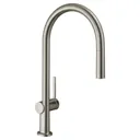 hansgrohe Talis M54 Pull Out Kitchen Tap 210 Stainless Steel - 72802800