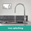 hansgrohe Talis M54 Pull Out Kitchen Tap 210 Chrome - 72802000