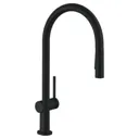 hansgrohe Talis M54 Pull Out Kitchen Tap 210 Black - 72800670