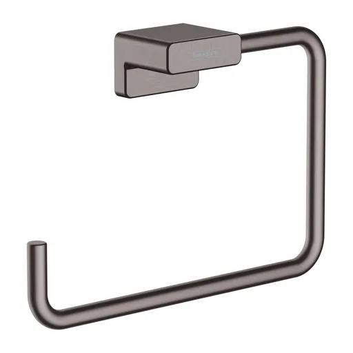 hansgrohe AddStoris Towel Ring Brushed Black - 41754340