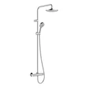 hansgrohe Vernis Blend Thermostatic Mixer Shower - Round Drench & Handset Chrome - 26276000