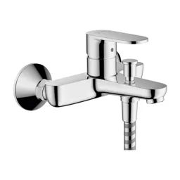 hansgrohe Vernis Blend Wall Mounted Bath Mixer Tap Chrome 2 Flow Rates - 71454000