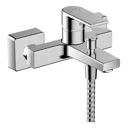 hansgrohe Vernis Shape Wall Mounted Bath Mixer Tap Chrome 2 Flow Rates - 71453000
