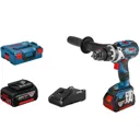 Bosch GSB 18V-110 18v Cordless Brushless Combi Drill Connect Ready - 2 x 5ah Li-ion, Charger, Case