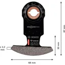 Bosch Expert MATI 68 RD4 Abrasive and Grout Starlock Max Oscillating Multi Tool Segment Saw Blade - 68mm, Pack of 1