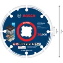 Bosch Expert X Lock Diamond Metal Cutting Disc - 115mm, 1mm, 22mm