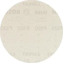 Bosch Expert M480 125mm Net Abrasive Sanding Disc - 125mm, 320g, Pack of 50