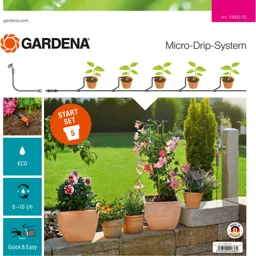 Gardena MICRO DRIP 5 Pot Terrace and Balcony Water Irrigation Starter Set