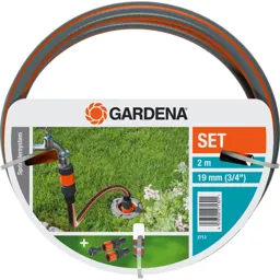 Gardena PIPELINE and SPRINKLERSYSTEM Hose Pipe Connection Set - 3/4" / 19mm, 2m