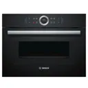 Bosch CMG633BB1B Built-in Black Compact Oven with microwave