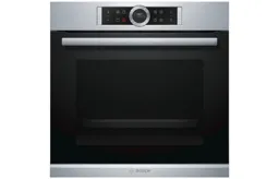 Bosch Serie 8 Integrated Single Pyrolytic Oven - Stainless Steel (HBG674BS1B)