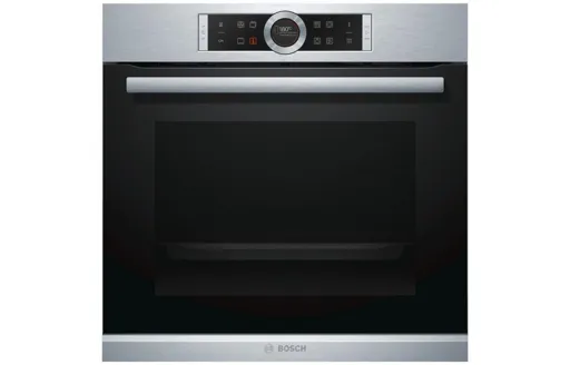 Bosch Serie 8 Integrated Single Pyrolytic Oven - Stainless Steel (HBG674BS1B)