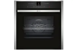 Neff N70 Integrated Single Pyrolytic Oven - Stainless Steel (B27CR22N1B)