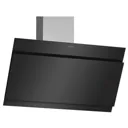 Neff D95IHM1S0B Black Glass & stainless steel Chimney Cooker hood, (W)89cm
