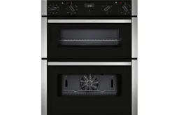 Neff N50 Integrated Double Electric Oven - Stainless Steel (J1ACE2HN0B)