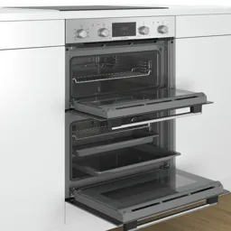 Bosch NBS533BS0B Silver Built-in Double oven