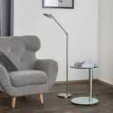 Adjustable LED floor lamp Tija with touch dimmer