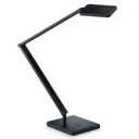 Adjustable LED desk lamp Linus, black