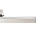 Linn LED wall light, dimmable, matt nickel
