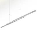Extendable Ares LED hanging lamp, gesture control