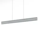 Runa, LED hanging light, black, length 92 cm