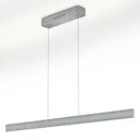 Runa, LED hanging light, black, length 92 cm
