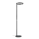 Lana LED floor lamp, black with gesture control